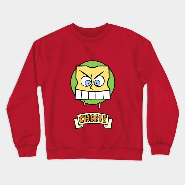 Single Serve Cheese Crewneck Sweatshirt by House.of.Fun